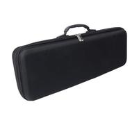 Reinscer Sac de rangement résistant aux chocs pour canne à pêche - Étui rigide - Accessoires de pêche, Noir