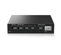 Reinscer Switch 2,5G Commutateur Réseau 5 Ports 2500 Mbps avec 10G SFP+ Auto/MDIX Brancher et Utiliser Commutateur Ethernet Non Géré Prise UE