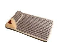 Reinscer Tapis pour chien Tapis en peluche pour animaux de compagnie Protège la colonne cervicale Maison pour chien amovible Intérieur Fournitures confortables pour animaux de compagnie, L