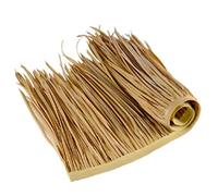 Reinscer Toit en paille DIY, tapis d'herbe, panneaux de toit de paille décoratifs, végétation en plastique