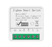 Reinscer Tuya Tuya Interrupteur intelligent Zigbee 16 A Interrupteur à cassette APP Télécommande de téléphone portable Minuterie vocale