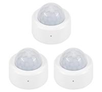Reinscer Tuya Zigbee Lot de 3 détecteurs de mouvement PIR pour le corps humain Smart Life Control Fonctionne avec