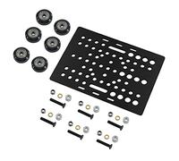Reinscer V-Slot Gantry Plate Set 20-80 mm avec fente V Solid V Wheel POM Kit pour profilés Pièces de machine CNC Pièces d'imprimante 3D