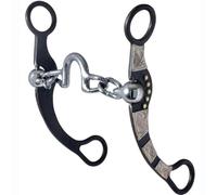 Reinsman 863 Pro Roper - Mèche à chaîne portée, style gourmette pour cheval avec chaîne de 14,9 cm, bouche basse et joues de 17,8 cm