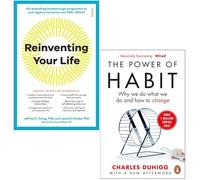 Reinventing Your Life By Jeffrey E. Young, Janet S. Klosko & Atomic Habits By James Clear 2 Books Collection Set