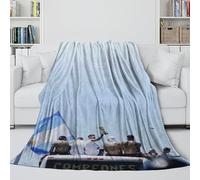 REIPOL Messi Football Couverture Flanelle - pour Partager Et Préserver Température De l'autre - Plaid pour Envelopper Quelque Chose De Chaud Et Bienheureux dans Ces Nuits Plus Froides(100x130cm)