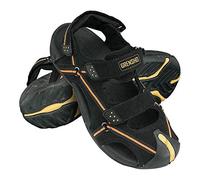 Reis Bksbreak_Bp41 Grensho Sandales pour homme Noir/orange Taille 41