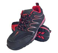 REIS Brecuador-OB_Bc47 Chaussures Professionnelles Noir/Rouge Pointure 47