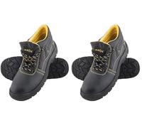 REIS BRYES-T-S1_43 Yes Chaussures de sécurité Noir/Jaune Pointure 43 (Lot de 2)