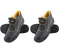 REIS Bryes-T-SB_42 Yes Chaussures de sécurité Noir/Jaune Pointure 42 (Lot de 2)