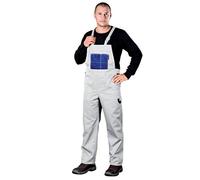 Reis MMSNB_50 Multi Master Salopette de protection pour homme, salopette de travail pour homme, blanc/bleu, 50 tailles