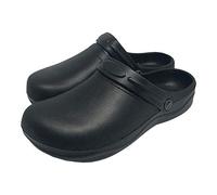 REIS Sabots et bottes unisexe, 43 EU, Noir, 1