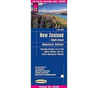 Reise Know-How Carte de la Nouvelle-Zélande, île du Sud 1:550.000