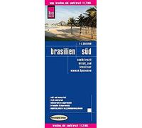 Reise Know-How Landkarte Brasilien, Süd 1 : 1.200.000