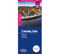 Reise Know-How Landkarte Kanada, Ost | Canada, East (1:1.900.000): reiß- und wasserfest (world mapping project)