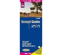 Reise Know-How Landkarte Senegal, Gambia 1 : 550 000