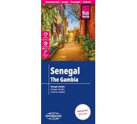 Reise Know-How Landkarte Senegal, Gambia (1:550.000): reiß- und wasserfest (world mapping project)