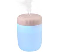 Reise Luftbefeuchter USB - Tragbarer Mini Raumbefeuchter, Leiser Ultraschall Aromatherapie Diffuser, Kabelloser Akku Pflanzenbefeuchter Nachtlicht | Für Schlafzimmer Auto Büro Nachttisch