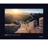 Reise um die Welt - KUNTH Wandkalender 2027: Hochwertiger, bildstarker Kalender mit Spiralbindung im Großformat