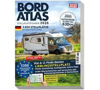 Reisemobil Inte Bordatlas Stellplatzführer 2026: Deutschland plus digita (Poche)