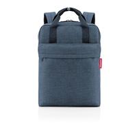 reisenthel allday backpack M, sac à dos, sac à dos de loisirs, sac bagage à main, Twist Blue, 15 L, EJ4027
