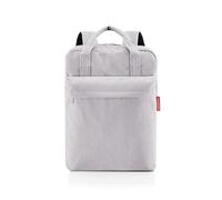reisenthel Allday Backpack M Sac à Dos, Velours côtelé Gris, 30 x 39 x 13 cm Mixte