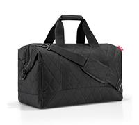 reisenthel allrounder L - Mallette de médecin polyvalente pour les voyages, le travail ou les loisirs - Avec un design fonctionnel et élégant, Couleur:rhombus black