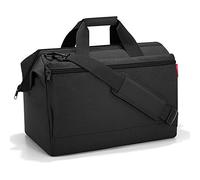 reisenthel Allrounder L Pocket - Un Sac Type Sacoche Docteur avec 2 Grands Compartiments zippés à l'extérieur, Grande Ouverture à arceaux, 6 Compartiments intérieurs, 2 poignées, en Black