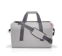 reisenthel allrounder L, Reisetasche, Sporttasche, Doktortasche, Tasche, Polyestergewebe, Herringbone Grey, 30 L, MT7074