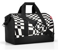 reisenthel allrounder L, Reisetasche, Sporttasche, Schultertasche, Op-Art, 30 L, MT7066