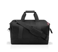 reisenthel Allrounder L - Sac de Docteur Polyvalent pour Les Voyages, Le Travail ou Les Loisirs - avec Un Design Fonctionnel et élégant, Maille Noire, Taille Unique, Poche