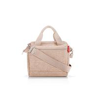 reisenthel Allrounder M Florist Indigo - Sacoche de médecin Polyvalente pour Le Voyage, Le Travail et Les Loisirs - avec Fonction Pratique d'accroche Trolley, Couleur:Twist Coffee