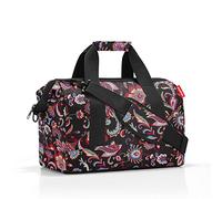 reisenthel allrounder M paisley noir - sac de voyage ouverture sacoche de médecin, pratique
