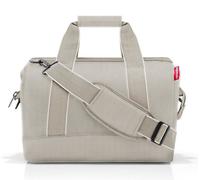 reisenthel allrounder M, Reisetasche, Sporttasche, Doktortasche, Tasche, Polyestergewebe, Herringbone Sand, 18 L, MS6049