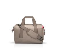 reisenthel Allrounder M - Sac de docteur polyvalent pour les voyages, le travail ou les loisirs - Avec un design fonctionnel et élégant, Moka à chevrons, Taille unique