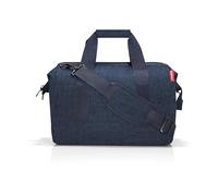 reisenthel Allrounder M Twist Navy MS4129 Sac de Voyage avec Volume de 18 l en Bouteilles Pet recyclées Qualité supérieure et Confortable l 40 x H 33,5 x P 24 cm