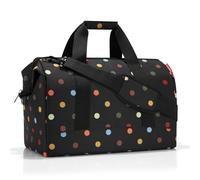 reisenthel Allrounder M - Un Sac Type Sacoche Docteur avec Grande Ouverture à arceaux, Ouverture avec Fermeture zippée, 6 Compartiments intérieurs, 2 poignées, en Motif Dot
