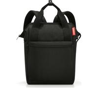 Reisenthel allrounder R, femme, sac à bandoulière, fermeture éclair, noir, monochrome, noir
