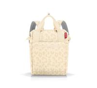 reisenthel Allrounder R leo vanilla Sac à dos et sac de transport en un - Avec languette pour trolleys de voyage