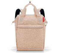 reisenthel allrounder R - Sac à dos et sac de transport en un - Avec languette d'insertion pour trolley de voyage, Couleur:twist coffee