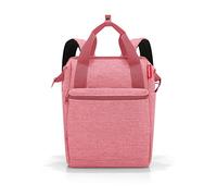 reisenthel allrounder R - Sac à dos et sac de transport en un - Avec languette d'insertion pour trolley de voyage, Couleur:twist berry