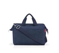 reisenthel allrounder S pocket twist bleu marine MO4129 Sac de voyage avec volume 11 l Pour le quotidien, les voyages et le bureau 39 x 26 x 16,5 cm