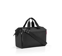 reisenthel Allrounder S Pocket - Un Sac Type Sacoche Docteur avec 2 Poche zippées extérieur, Ouverture zippée, 1 Compartiment intérieur & 3 Poches Ouvertes, 2 poignées, 11l, en Black