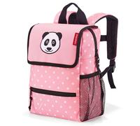 reisenthel backpack kids, Rucksack, Schulranzen, Kindergartenrucksack, Polyestergewebe, Panda Dots Pink, 5 L, IE3072