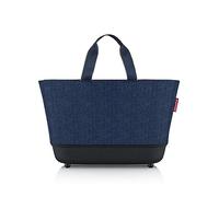 Reisenthel BE4113 SHOPPINGBASKET HERRINGBONE DARK BLUE Gym Bag Femme HERRINGBONE DARK BLUE Taille Unica
