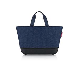 Reisenthel BE4113 SHOPPINGBASKET HERRINGBONE DARK BLUE Gym Bag Femme HERRINGBONE DARK BLUE Taille Unica