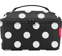 reisenthel beautycase, Kulturtasche, Kulturbeutel, Kosmetiktasche, Dots White, 4 L, FF7073