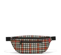 reisenthel beltbag M, sac ventral, sac banane, sac à bandoulière, sac, tissu polyester, Glencheck Red, 2 L, WY3068