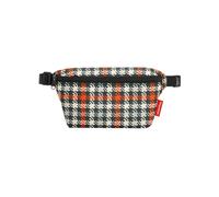 reisenthel beltbag S, Bauchtasche, Gürteltasche, Umhängetasche, Tasche, Polyestergewebe, Glencheck Red, 1 L, WX3068