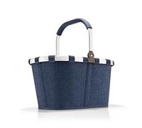 Reisenthel BK4113 CARRYBAG HERRINGBONE DARK BLUE Gym Bag Femme HERRINGBONE DARK BLUE Taille Unica